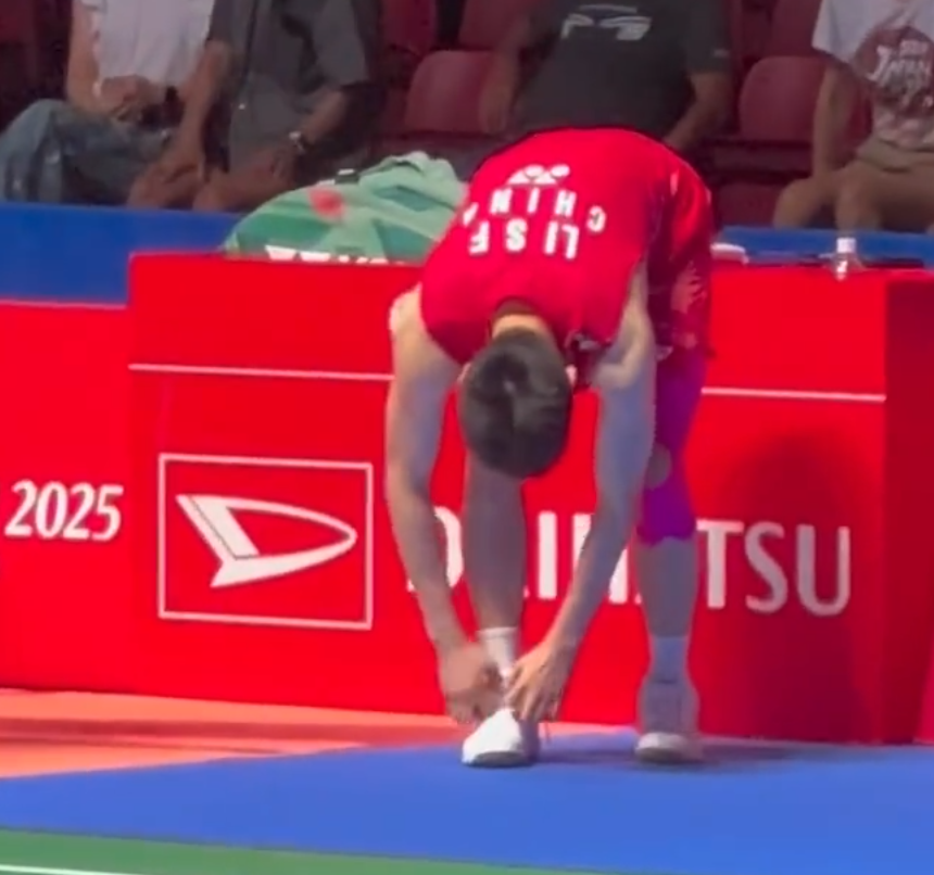 一场的去拼, 决赛中李诗 一场的去拼, 决赛中李诗